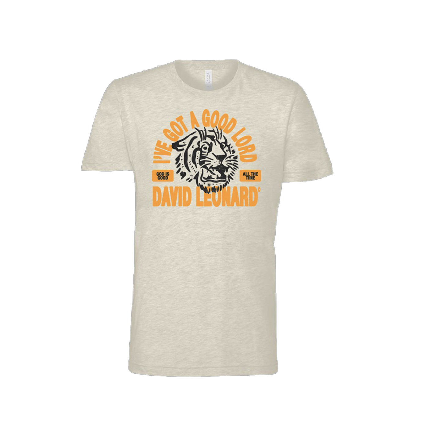 Good Lord Tiger White T-Shirt