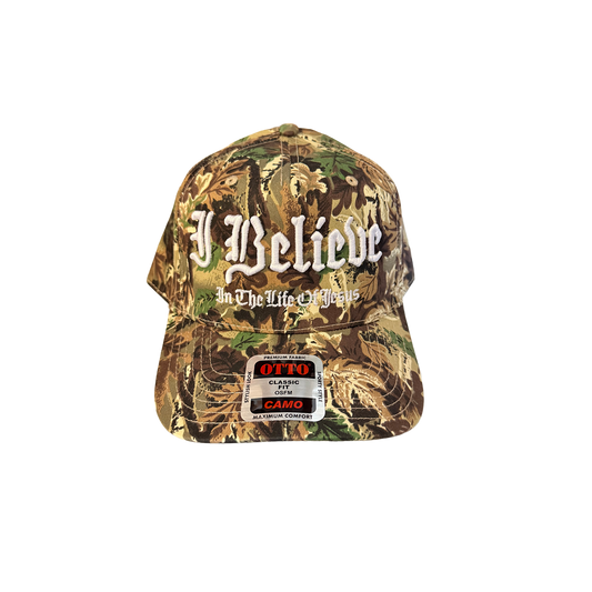 I Believe Camo Hat